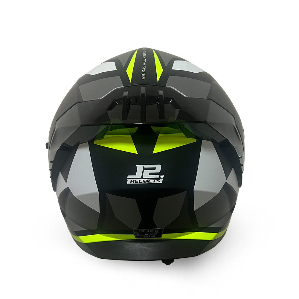 J2: Capacete Integral Fusion (Decorado) J2