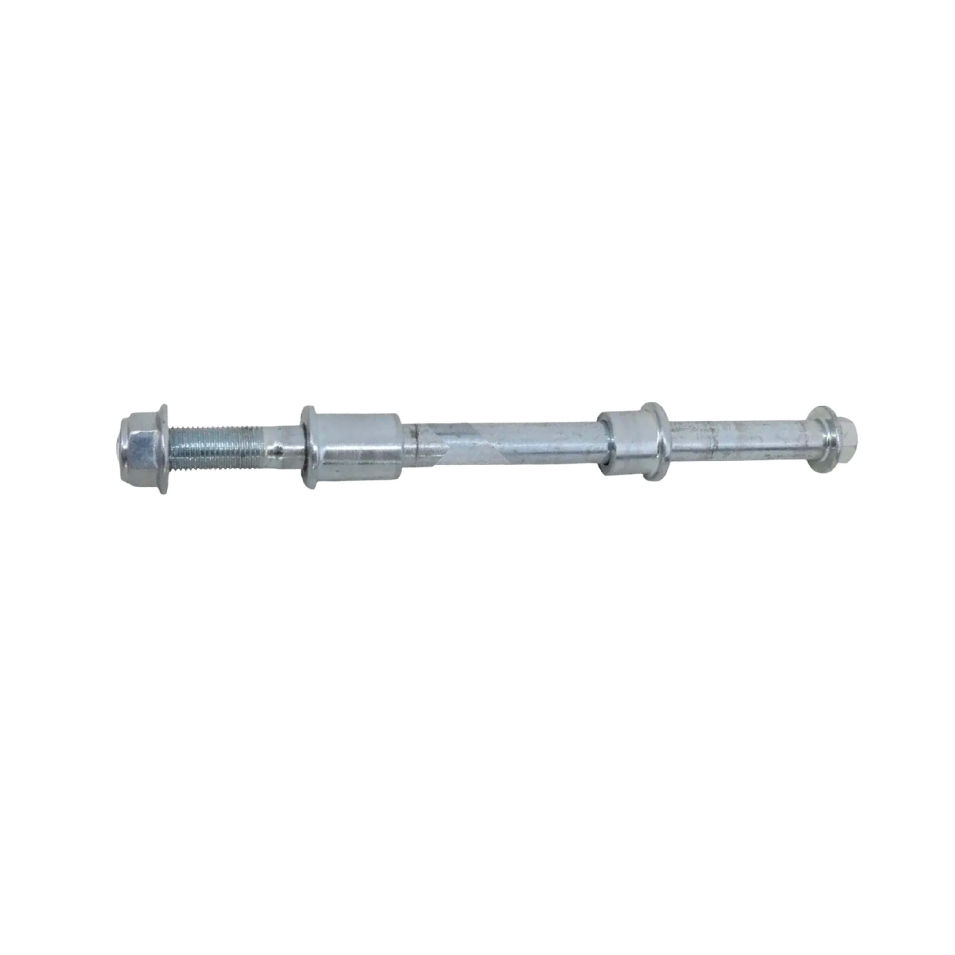 Eixo da roda dianteira 185x12mm c/ casquilhos (12x18x15 / 12x18x28) - Neovolt (Runner/Go-x/Go-X2/Go-X2 PRO)