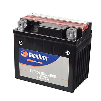 Bateria 12V/4AH (YTX5L-BS BTX5L-BS) - ATV90 / 110 / Scooter - TECNIUM ®