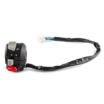 Comutador esquerdo (9 fios) (cabo comp.930mm), Bluroc/Bullit (HUNT / SPIRIT / HERO)