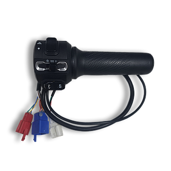 Kit - Punho Esq + Acelerador/Comutador Direito (3 fichas / 3+3+6 fios) - Neovolt (We-Go)