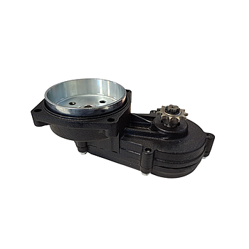 Caixa Transmissao Desmultiplicada T8F / 90mm / 11T - Tox (Gazelle MD05 / MD01) / minimoto 49cc